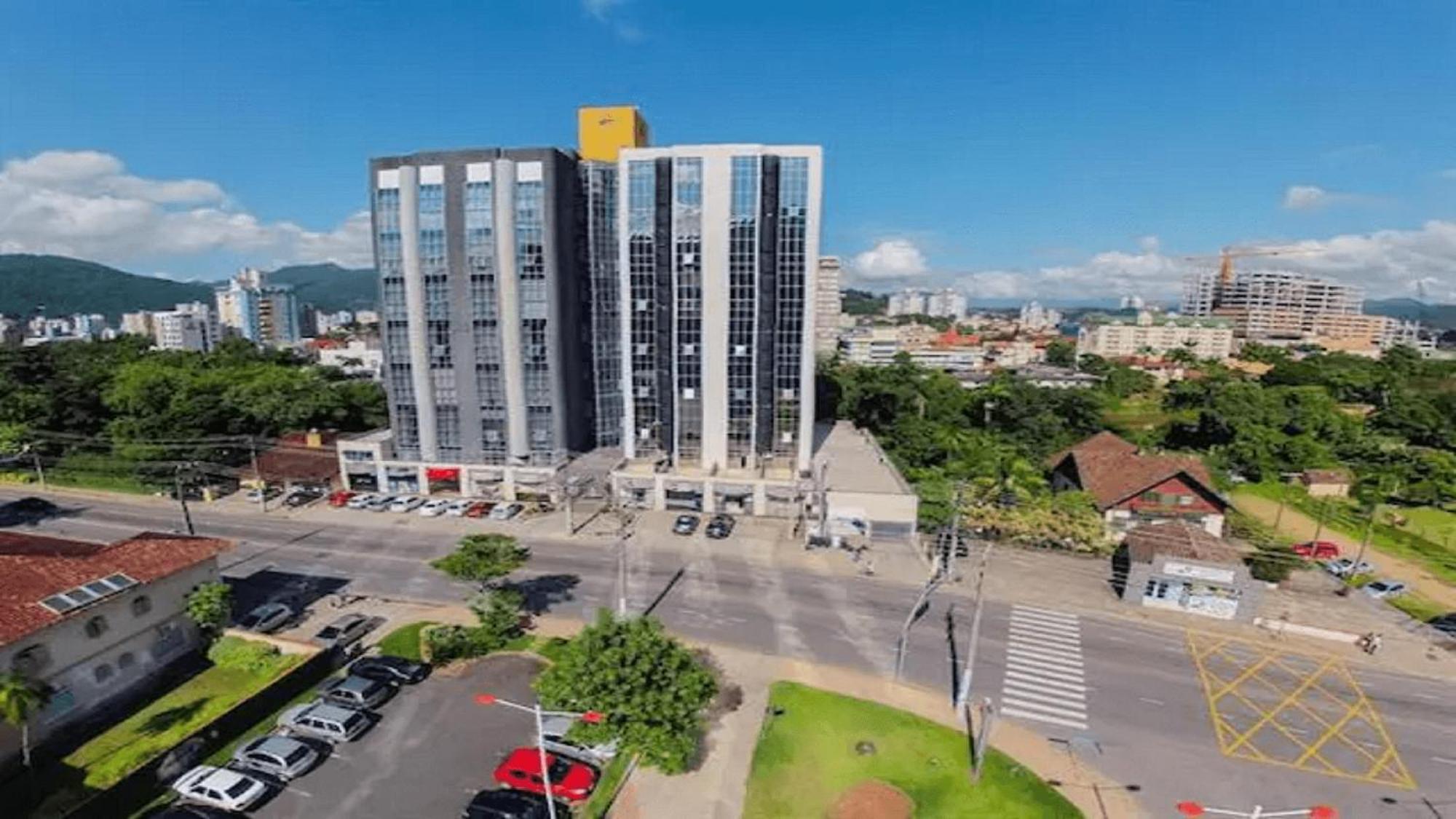 Saint Sebastian Flat 603- Com Hidro! Ate 3 Pessoas, Duplex, No Centro Villa Jaraguá do Sul Eksteriør bilde